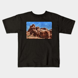 Red Rocks of Utah Kids T-Shirt